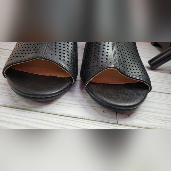 Dream Pairs black open-toed heels size 9½ NWOT (sw107) - Picture 5 of 9
